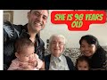 ITALIAN GRANDMA LONG LIFE/ Nonna met my daughters and wife