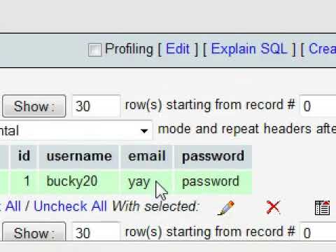 PHP Tutorial – 26 – Testing the Database Connection
