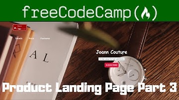 Build a Product Landing Page Part 3 | Responsive Web design projects solution| freeCodeCamp
