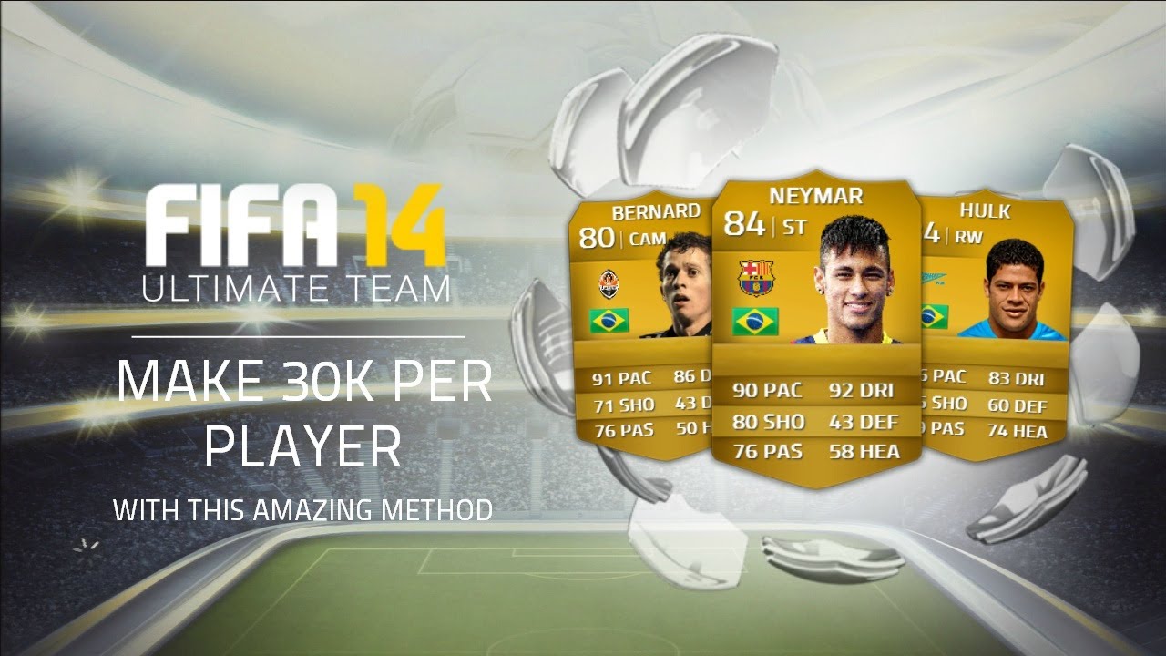 Fifa 14 UT - OMFG!!! MAKE 30K PER PLAYER!!! - Insane Trading Method To Earn You Millions!