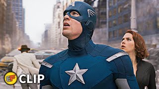 Battle of New York - Avengers vs Chitauri Army (Part 1) | The Avengers (2012) Movie Clip HD 4K screenshot 3