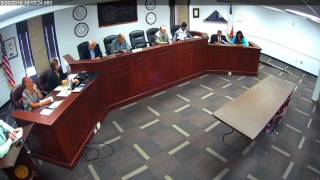 Brazos County Commissioners Court 09-20-16