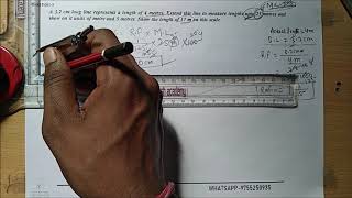 Plane scale problem -5 easy explanations in hindi /urdu