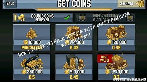 HOW TO HACK JETPACK JOYRIDE WITH LUCKY PATCHER |||| WITHOUT ROOT