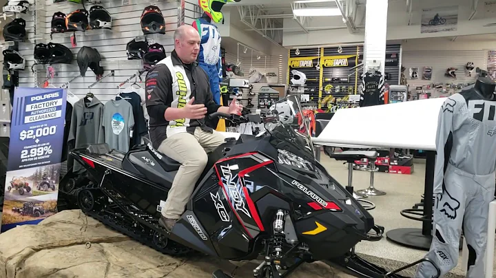 2019 Polaris Indy XC 129 - Snowmobile walk around - Motoprimo Lakeville