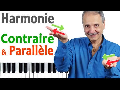 Harmoniser une mélodie par les harmonie parallèle et contraire