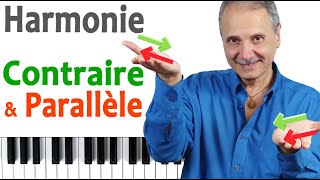 Harmoniser une mélodie par les harmonie parallèle et contraire