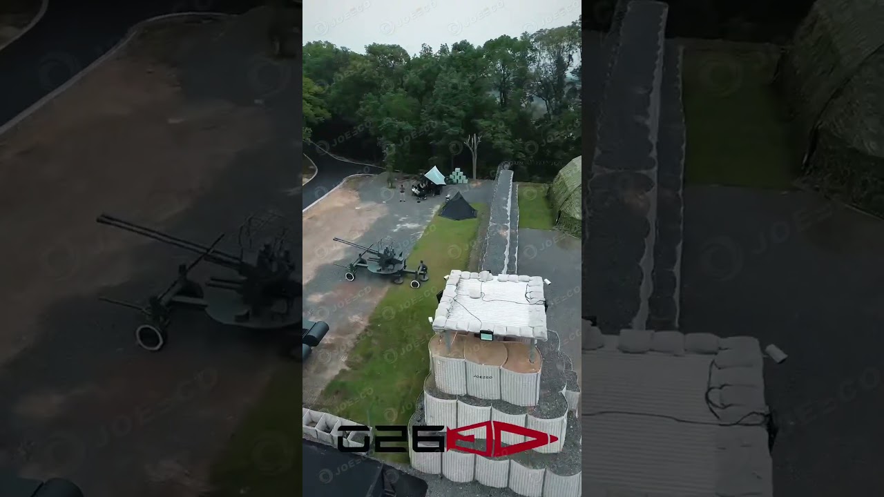 JOESCO hesco Barriers: The Engineering Backbone of 026 Military-Themed Camp Infrastructure 2 YouTube player