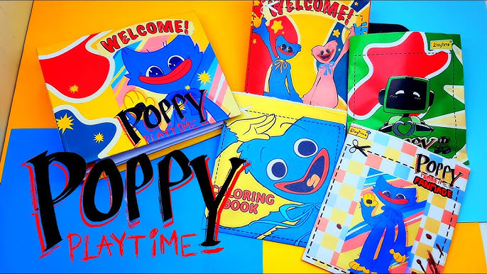 HICE UN LIBRO KAWAII CAPITULO 1 Y 2 DE POPPY PLAYTIME (FANMADE BY ME)  (CREDITS TO @MOB Games). 