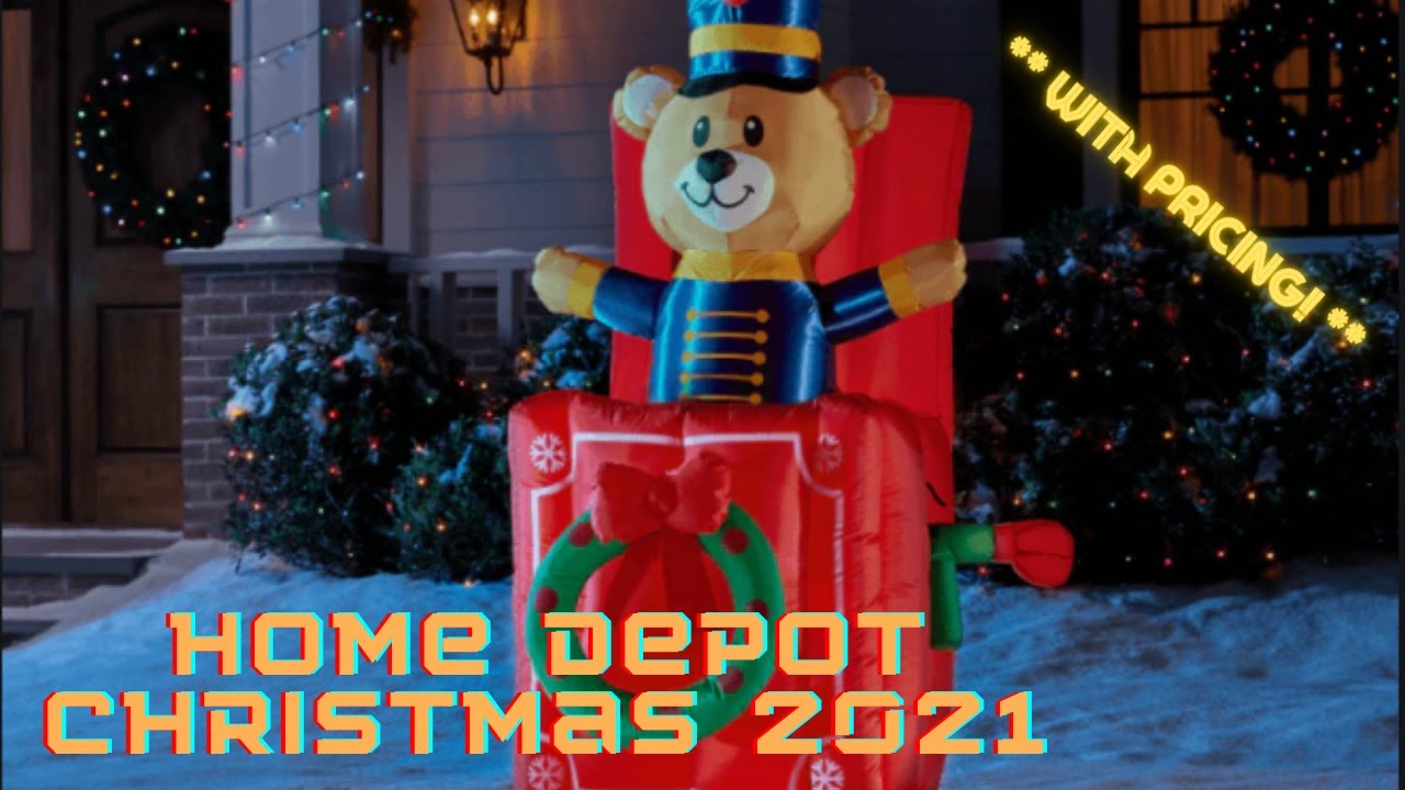 2021 Home Depot Christmas Animatronics, Inflatables & More with Pricing