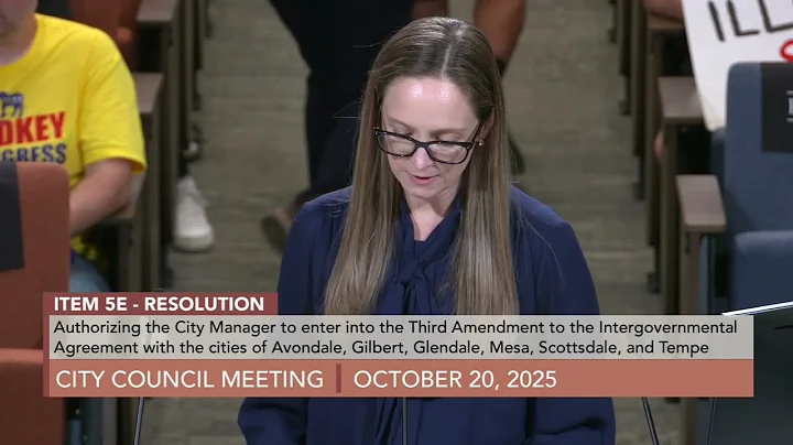 City Council Meeting - 10/20/2025