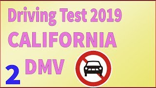 DMV CALIFORNIA  , Driving test 2019  | Traffic signs screenshot 4