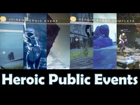 Destiny 2 | How to make all public events Heroic in 2023.