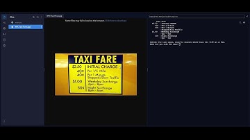 Simple Python Scripts #1 - Taxi Fare Mini Project