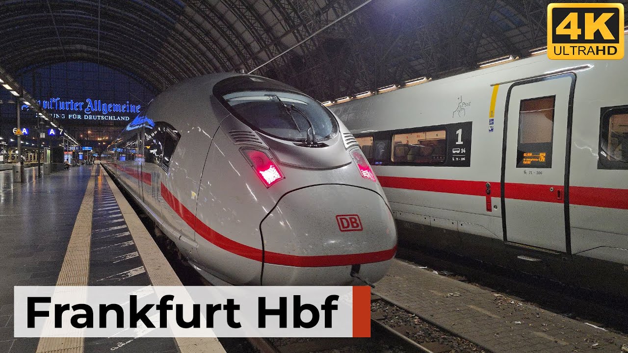 Frankfurt(Main)Hbf 26.07.2025 - Früher Morgen mit ICE- & Regionalverkehr am Hauptbahnhof