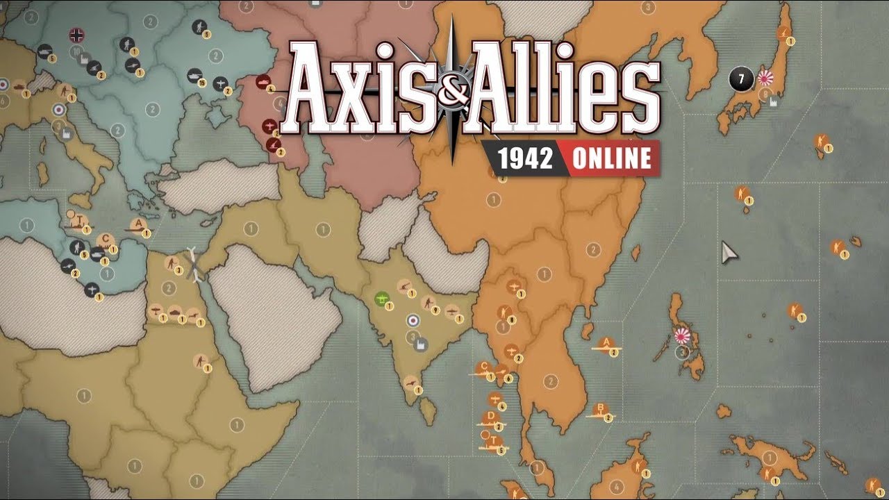 Axis & Allies 1942 Online: (Placement) vs Warmagician #2
