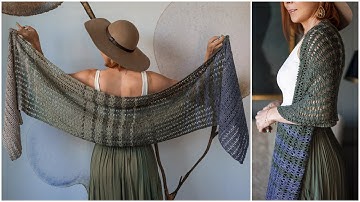 Easy, Step-by-Step: How to Crochet the Lovely, Lacy, Beginner Friendly Trellis Shawl!