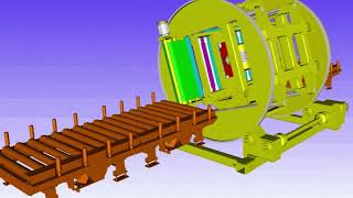 翻转起模机 flip machine for no bake sand casting system