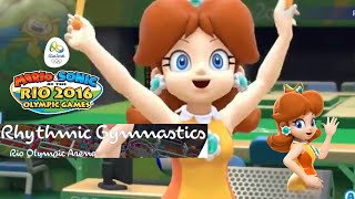 ✿ Mario & Sonic Rio 2016 - Rhythmic Gymnastics (Super Bell Hill) | Daisy Gameplay ✿
