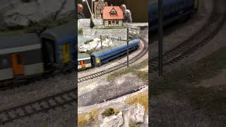 Expecting derailments and uncouplings, I started on the short side 😅