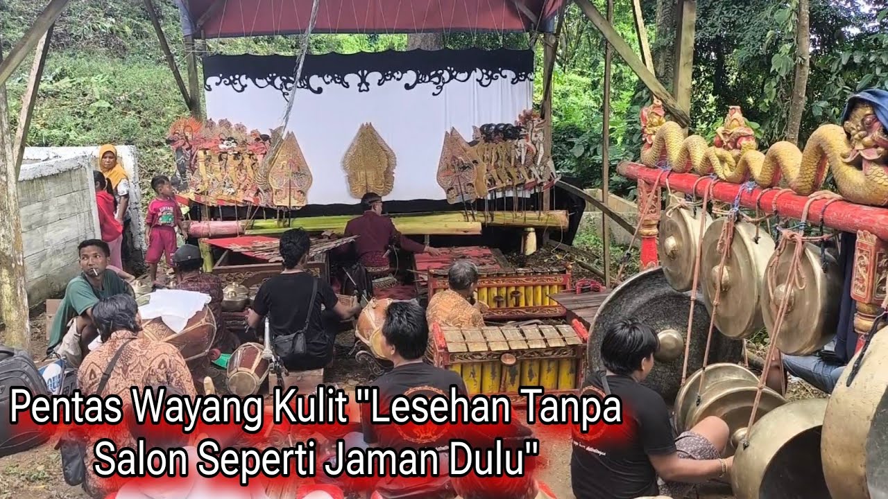 Thn 2025 Masih Ada Pentas Wayang Kulit Lesehan Di Sendang Desa Dengan Gamelan Kuno Tanpa Salon