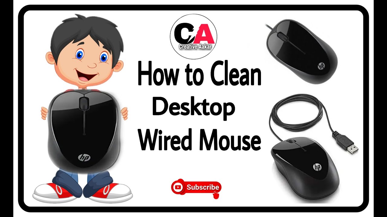 How to clean your optical mouse // How to solve properly your mouse