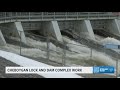 Crews continue to monitor Cheboygan Lock and Dam, remove debris to improve flow
