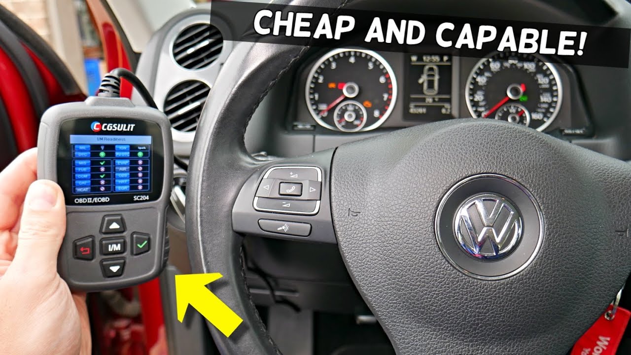 CGSULIT SC204 OBD SCANNER DIAGNOSTICS TOOL PRODUCT REVIEW, LIVE DATA