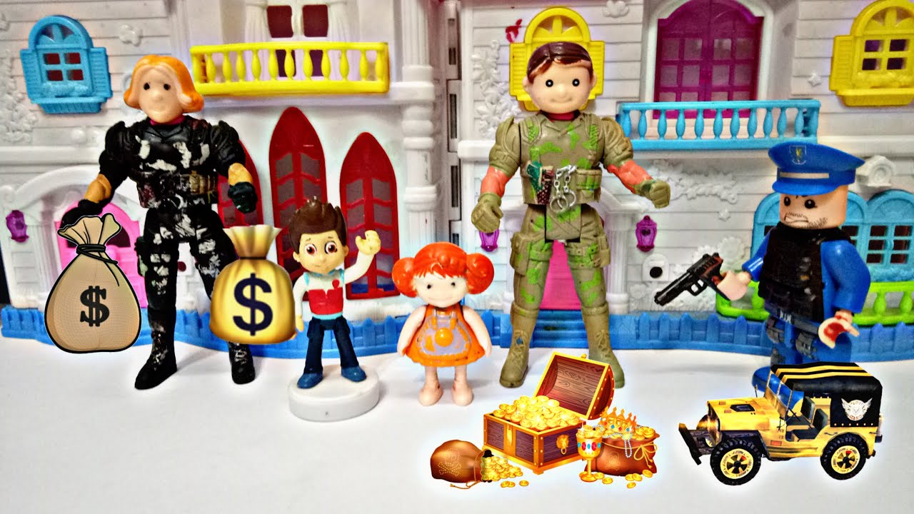 عصابة بابا و ماما خطفوا ليلى l و شرطة الاطفال أنقذتها l يا ترى إيه اللي حصل l يوميات ليلى