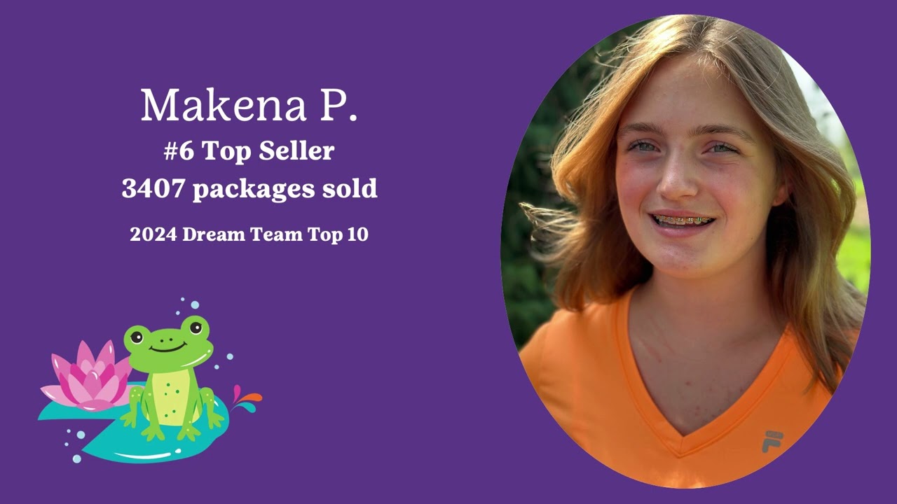 2024 Top 10 Cookie Sellers | Girl Scouts River Valleys - YouTube