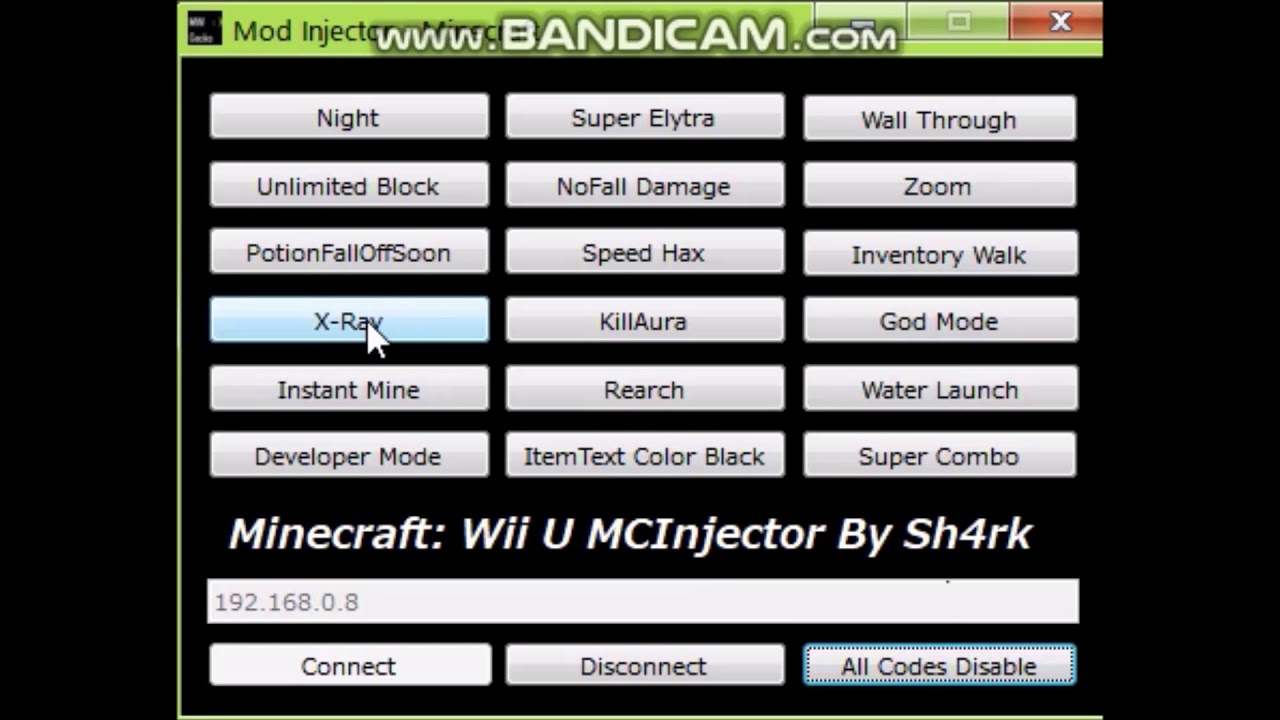 Release Minecraft Wii U Mod Injector Trainer By Pqnda