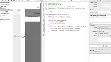 Swift UITableViewController + custom UITableViewCell