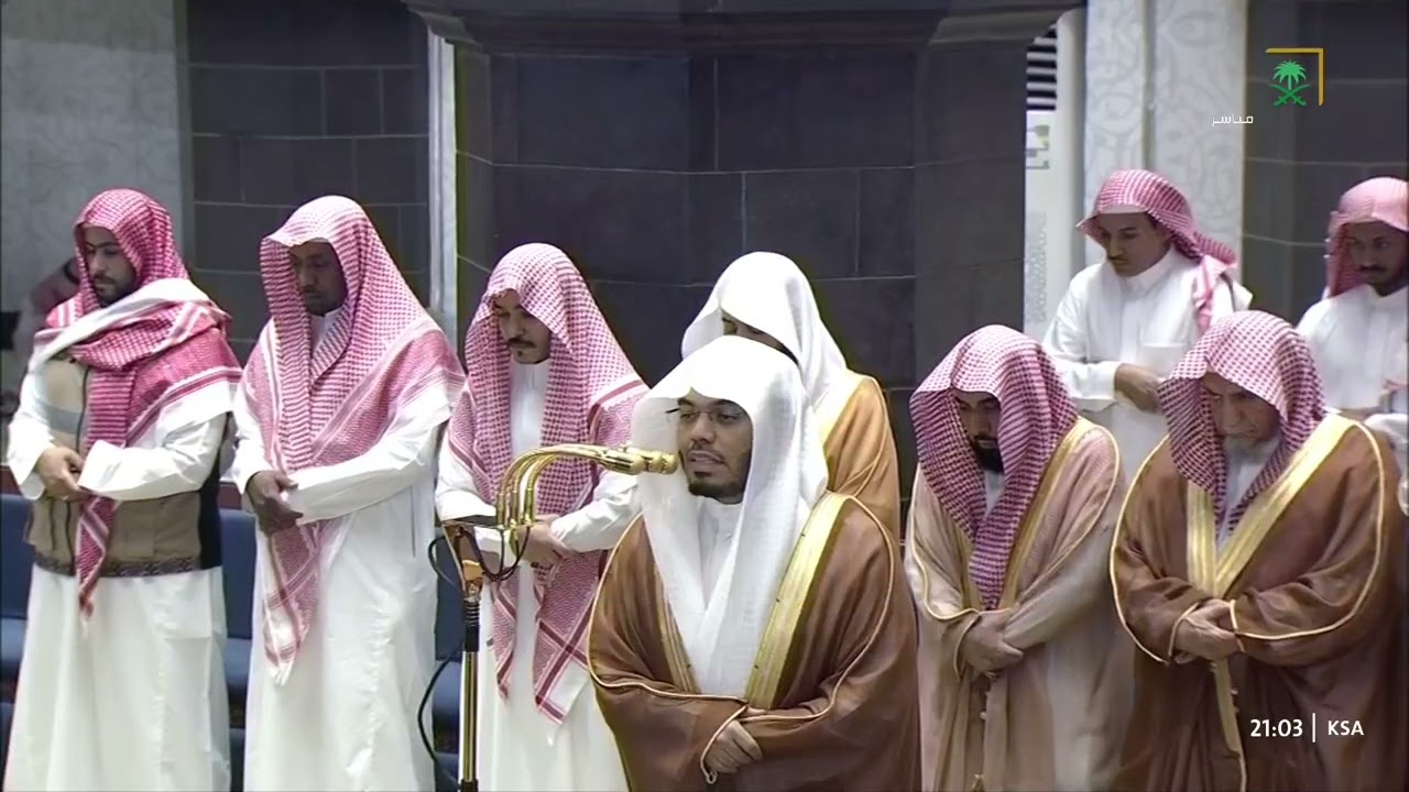 صلاة التراويح للشيخ ياسر الدوسري ليلة 3 رمضان 1447هـ - الثلاث التسليمات الأولى