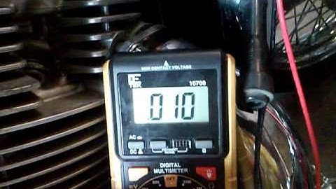 Pulse generator test honda shadow