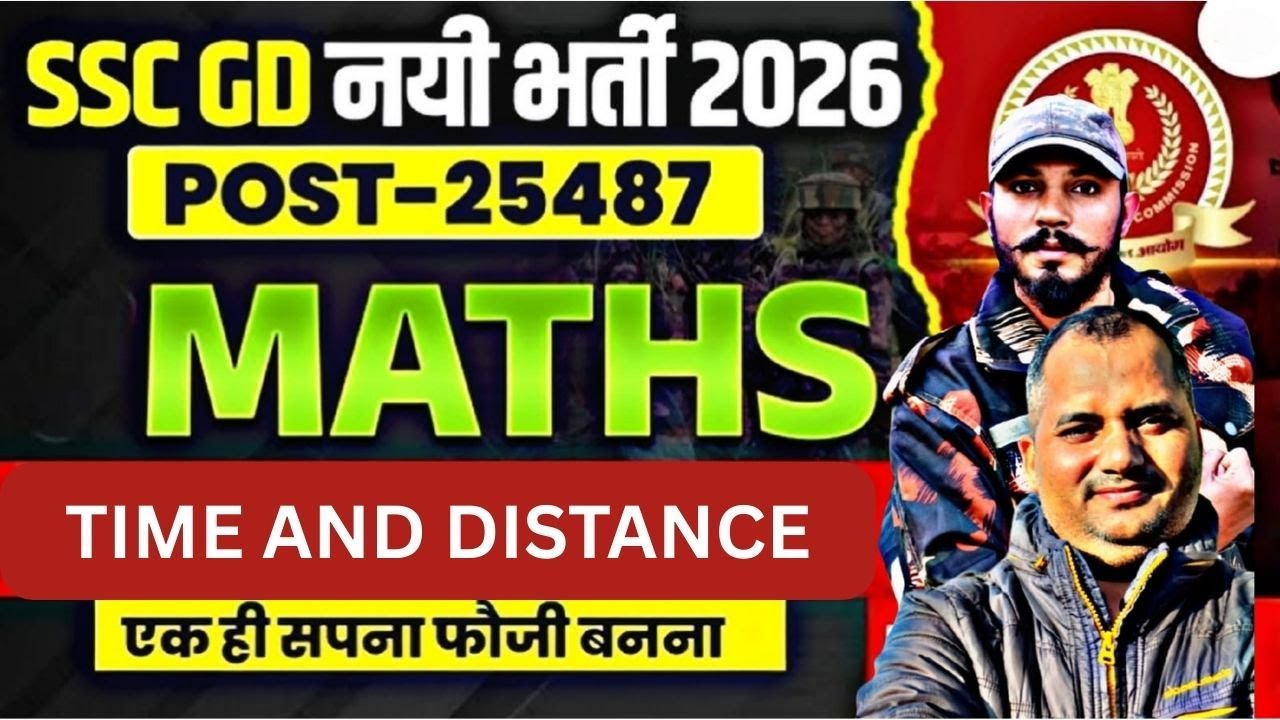 TIME AND WORK | CLASS 2 | clear concept   II SANDEEP SIR | SSC GD 2026 || 