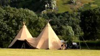 World Inspired Tents Tipi Crew In Action