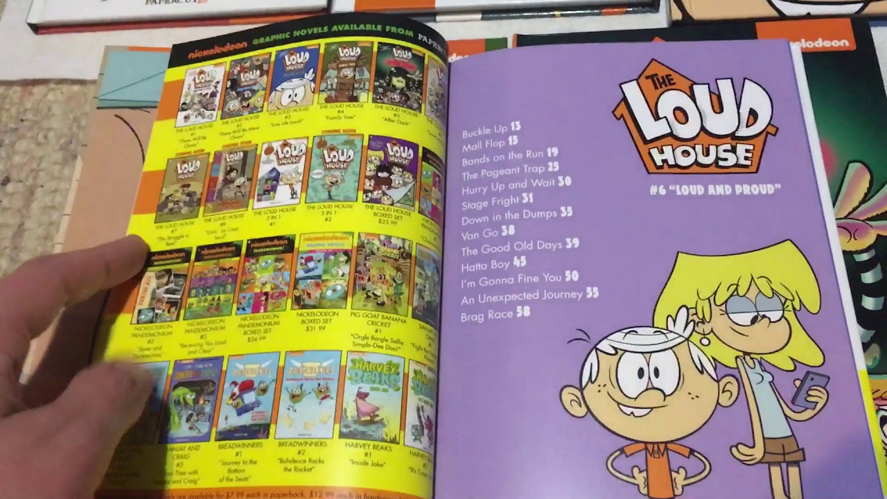 The Loud House Loud And Proud Graphic Novel 6 Overview Youtube 