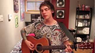 Video thumbnail of "Asking Alexandria - Not The American Average (Acoustic Cover) by Janick Thibault - w/Lyrics"