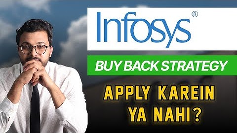 Infosys Buyback explained | Infosys Buy back | infy | Buyback concept | Vibhor Varshney 