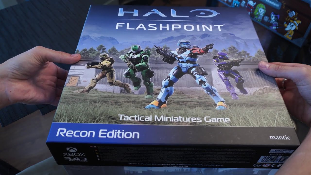 Halo: Flashpoint unboxing! Gen Con pre-release.