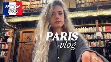 Cozy autumn days in Paris 🇫🇷 | French Vlog with subtitles – Cafés, day trips & city life