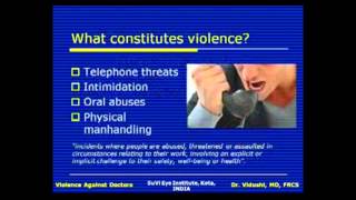 Aggression & Violence against Doctors How to Avoid Confronting Situation