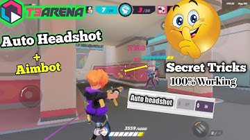 How To Get Better Aimbot+Auto headshot !!Tips And Tricks in T3 Arena