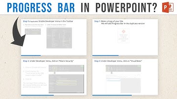 How to add a Progress bar in PowerPoint | PowerPoint Productivity Series