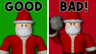 Bad Santa Canceled Christmas! Roblox Story