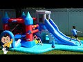 Inflatable Water Slide Jumping Castle Fun CKN
