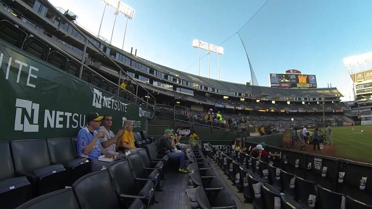 Our Oakland A's Diamond Level Experience 