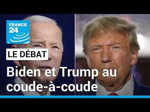 Présidentielle américaine : à six mois du scrutin, Joe Biden et Donald Trump sont au coude-à-coude