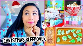 What To Do On Christmas! :Decor, Treats, Outfit + More for a DIY Holiday Sleepover! | MyLifeAsEva