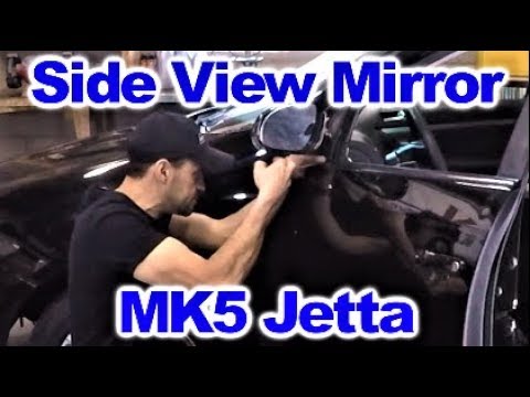 How To Reglue Exterior Mirror On 2004 Jetta?